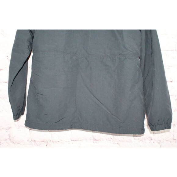L.L. Bean Mountain Classic Insulated Anorak Hooded Nylon Black Size M - Picture 6 of 10